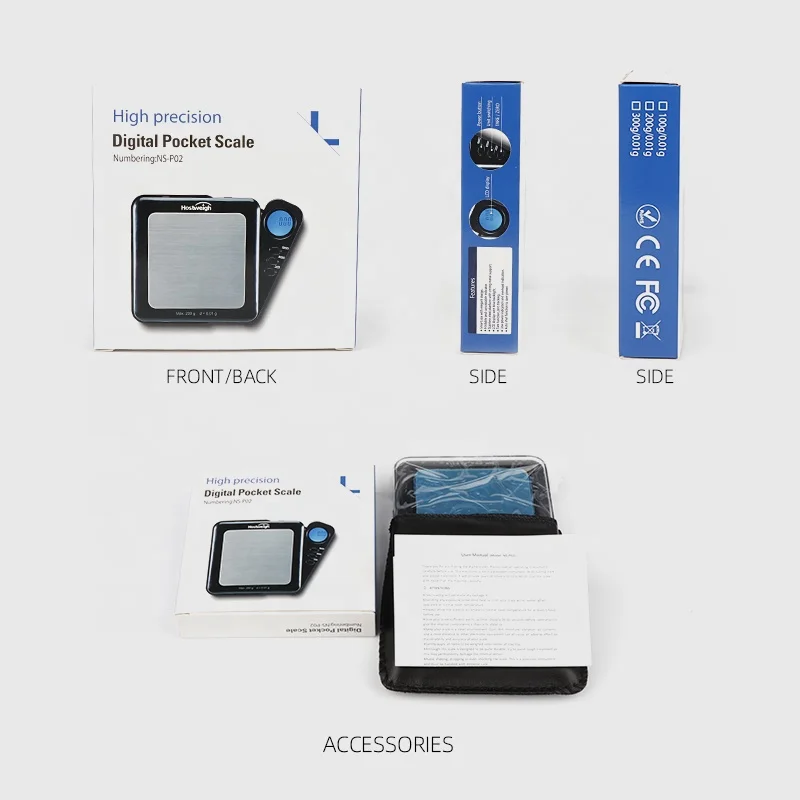 0.01g Mini  Small  Digital Pocket  Scale Professional Superior Electronic Jewelry Scale Electronic Mini Digital Pocket Scale