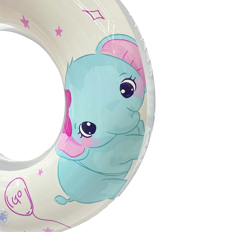 B01 Seasonic Inflatable Pool Floats Beach Party Kids Swim Ring Cartoon Elephant for Childrentoys for Swimming