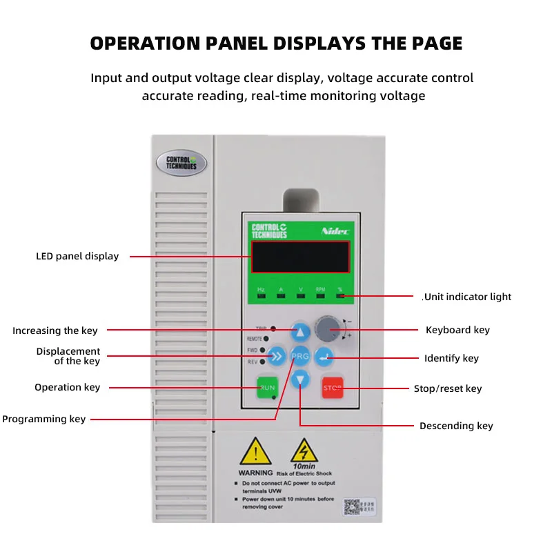 220v 380v Ac Vfd Converter 1.5kw 15kw 22kw Frequency Converter Solar Water Pump Inverter Factory Price Frequency Inverter