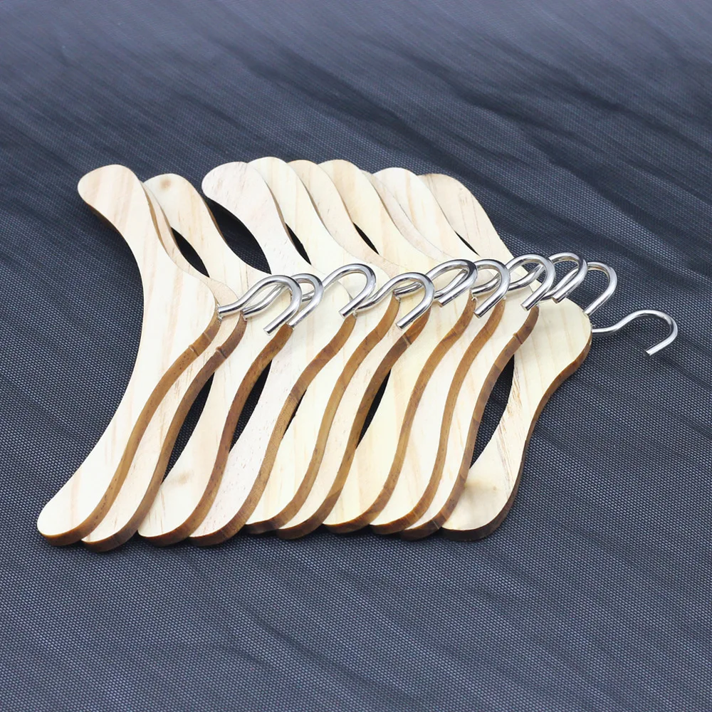 Single Hanger for BJD Ob Doll LABUBU Cartoon Toy Styled Wood Plastic PVC PP Household Goods with Clothes Salon Toy for Display