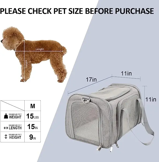 Hot-sell Wholesale Breathable Transparent Pet Cat Dog Travel Carrier Carrying Basket Backpack Bag