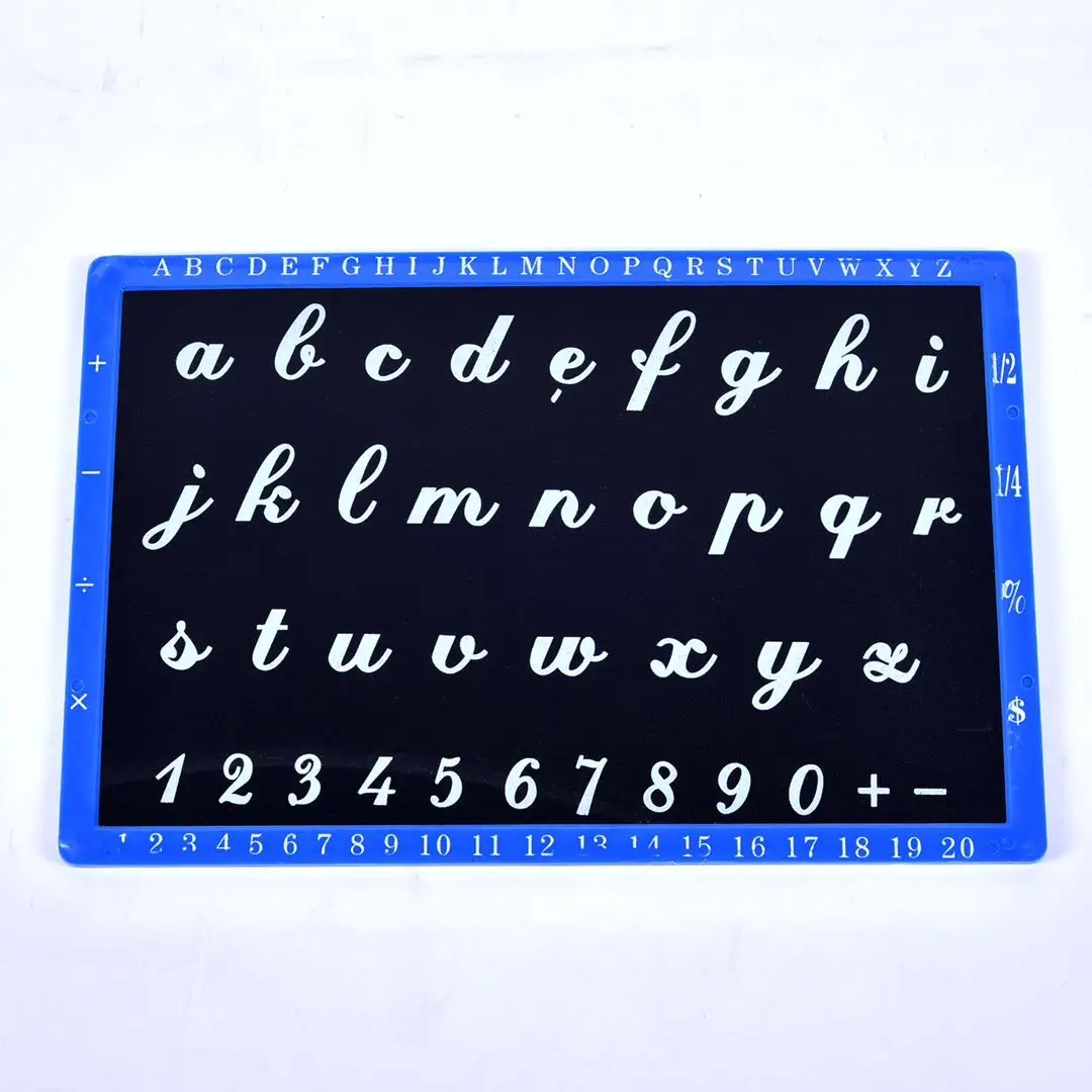A B C D Mini Chalkboard Blackboard Africa MDF Plastic Ardoise Small Blackboard Chalkboard Slate For Kids
