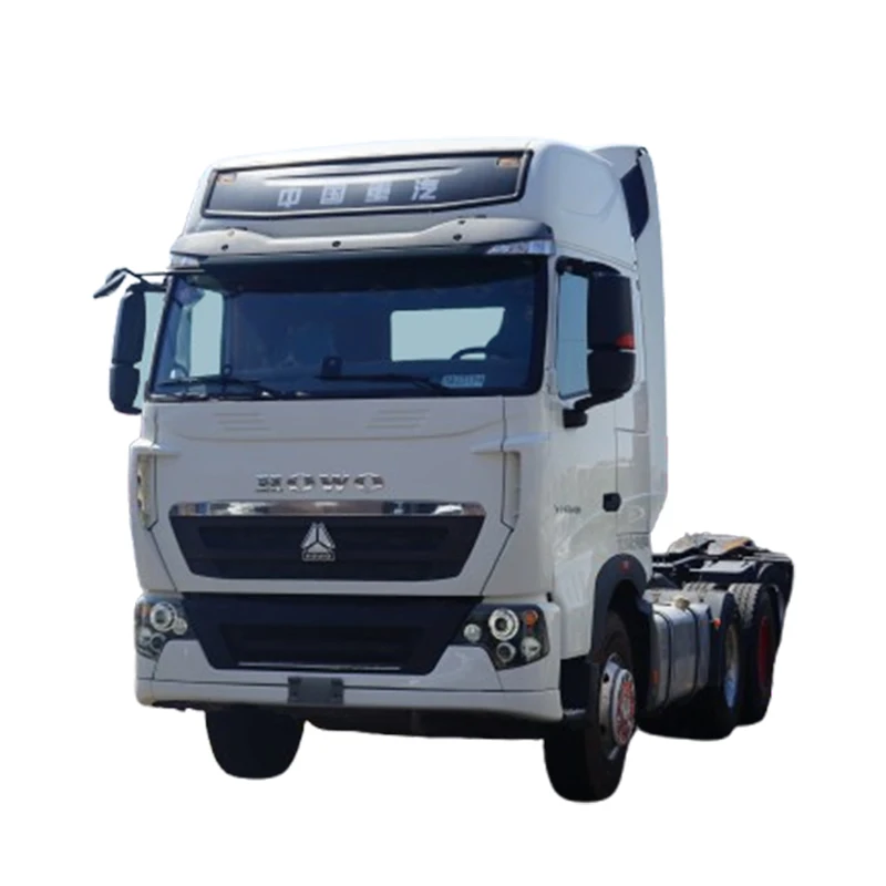 Heavy - Duty SINOTRUK Howo Tractor Truck Head 6X4 380 - 420Hp Good Quality and Inexpensive for Heavy Cargo Hauling