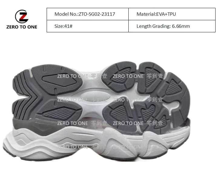Factory Price Men Comfort E-Tpu Sole For Running Shoe