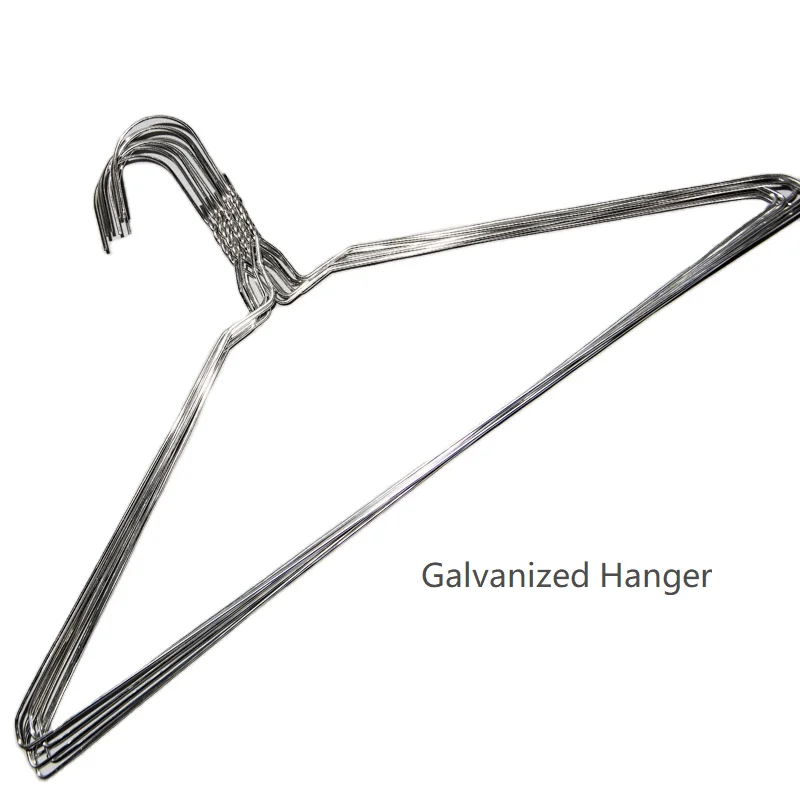 Galvanized Steel Wire Hanger Metal Hanger For Clothes