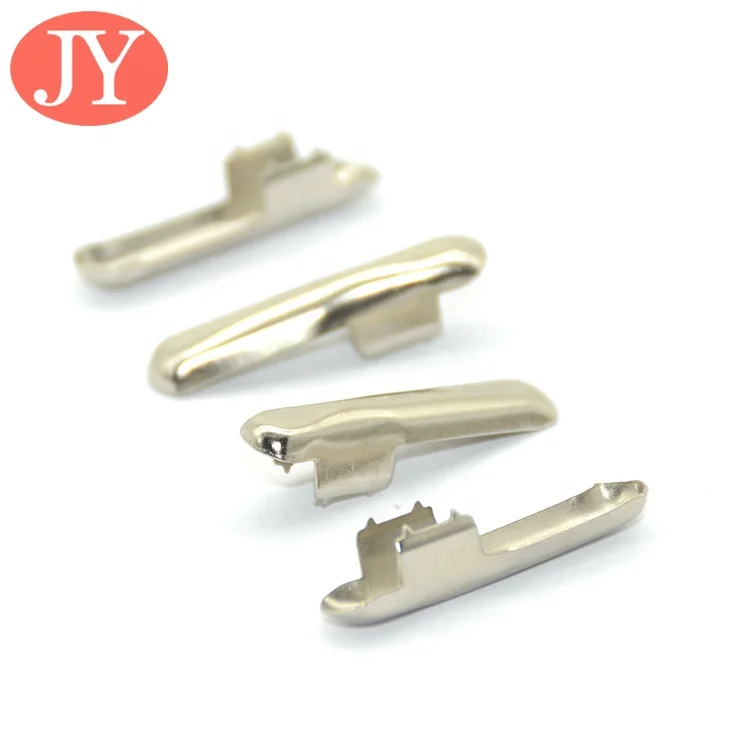 Silver plating elastic cord barb bungee metal t tips for mask metal barb