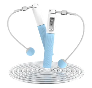 Jump Rope with Counter Weighted Jump Rope for Fitness Adjustable Length Skipping Rope with Calorie Counter