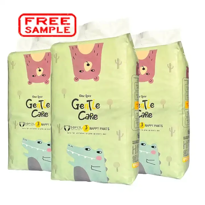 Free Samples OEM/ODM Grade a Cotton Daipers Japanese Quality Baby Diaper Eco Friendly High Absorption Baby Diapers Wholesale