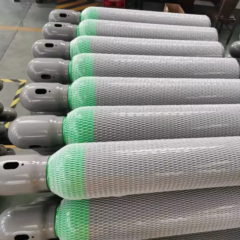 Бесшовные стальные газовые баллоны 8L 10L 13 4l 20L 40L 47L 50L O2 Ar CO2 с низкой ценой газовый баллон для промышленного газа