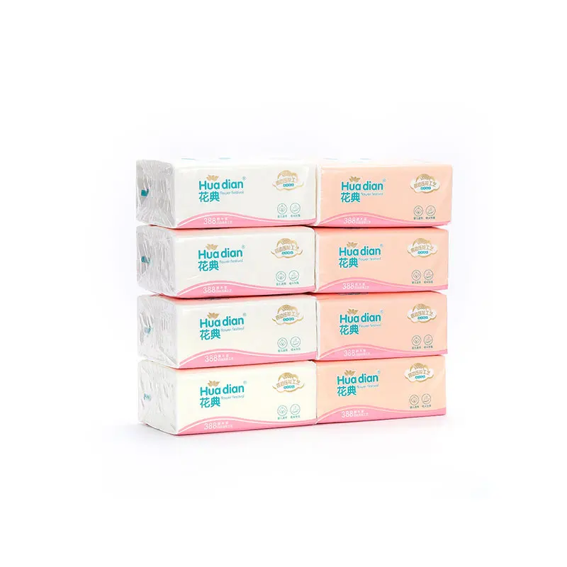 Factory Popular Cheap Custom Package Facial Tissue Paper Soft Pack