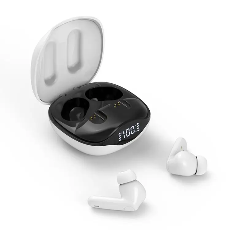 Smart Noise Reduction Hearing Amplifier Aids Seniors With Bluetooth Hearing Loss Mini White Wireless Hear Aid
