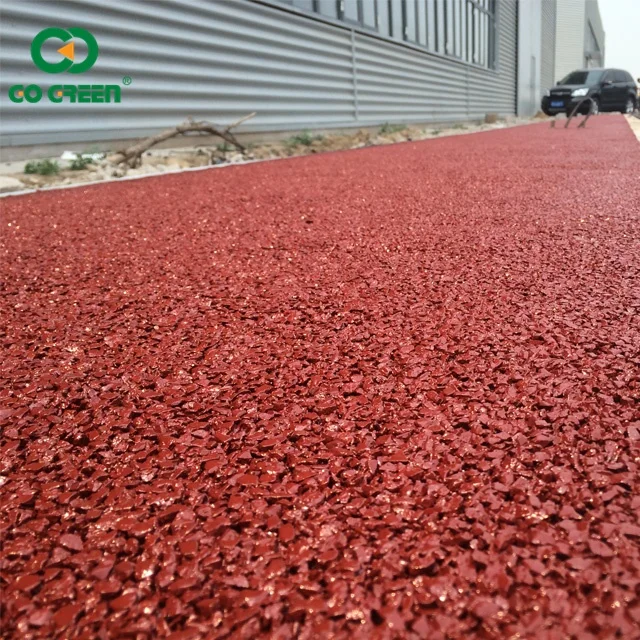 Go Green Color Asphalt Ready to Pave Cold Mix Color Asphalt Materials