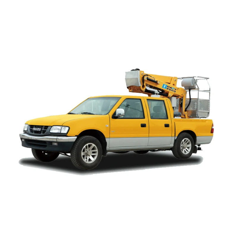 Aerial Work Platform Telescopic Boom Car Lift Mounted