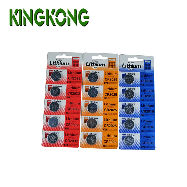 All Kinds Of Coin CR Cells 2032 3V Lithium Battery CR2032 Wireless Headset Button Cell Battery