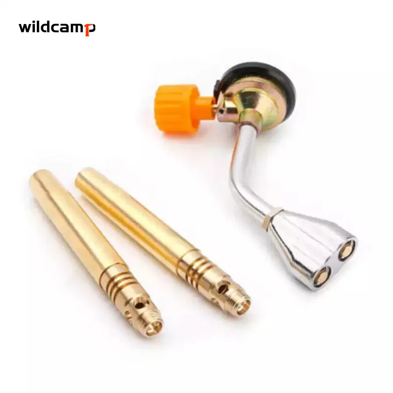 Wildcamp Butane Torch Adjustable Flame Refillable Lighter for Iron Welding and Machine