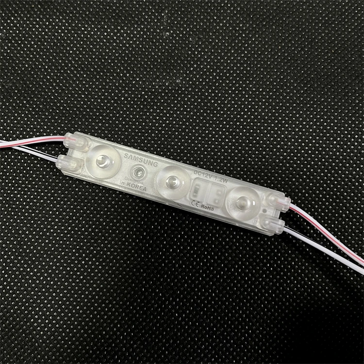Ультразвуковые светодиодные модули заднего освещения 3 шт. smd2835 1 5 Вт водонепроницаемый светодиодный рекламный модуль
