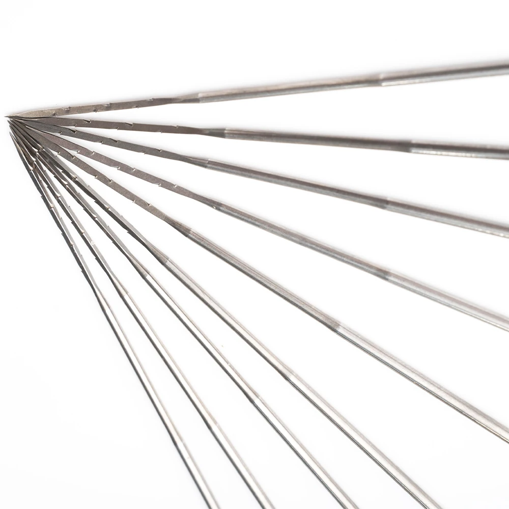 Needle punched felt/high temperature glass fiber dust collector filter cloth Triangular felting needle