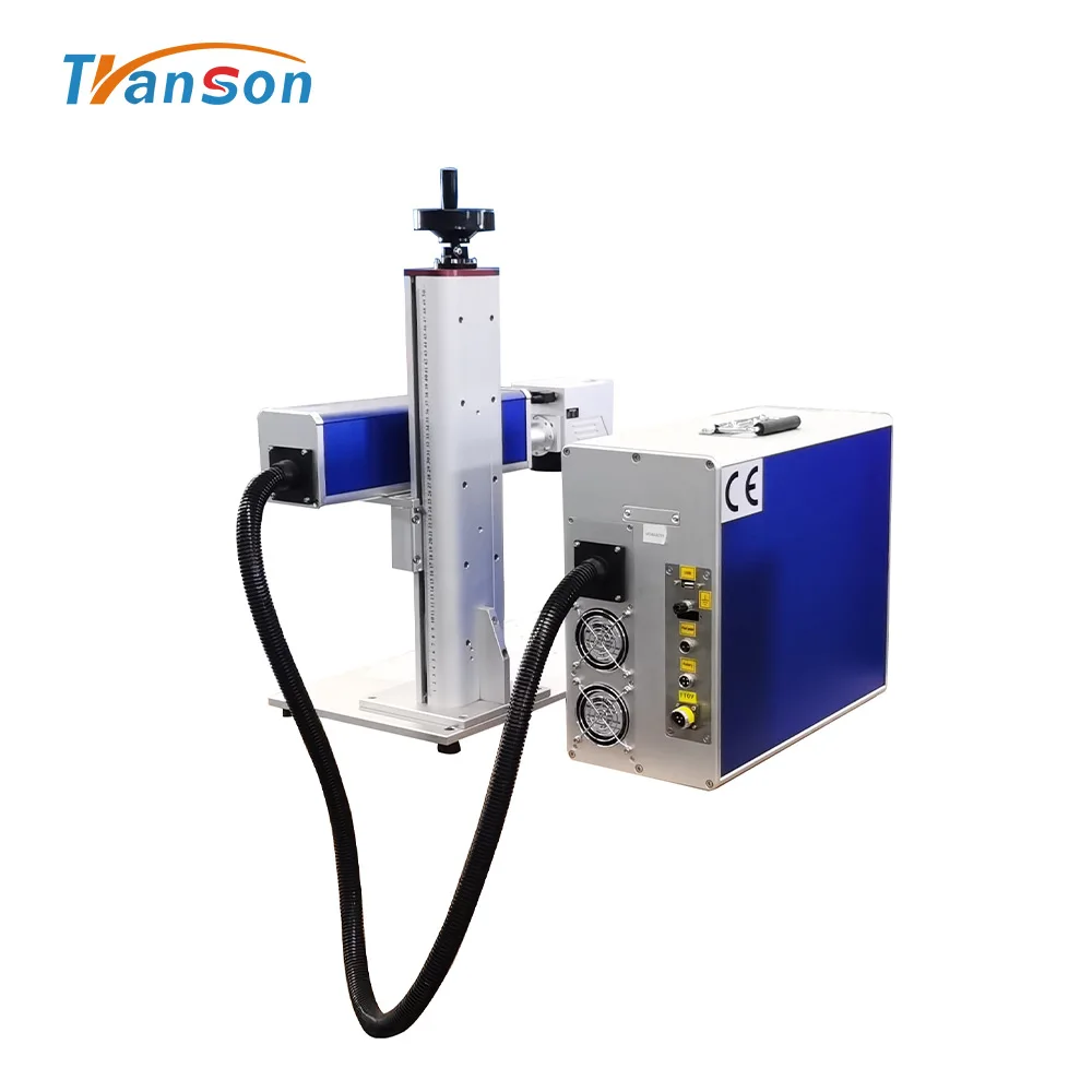 Fiber Marker 20w 30w 50w 60w 100w 200w 300w JPT M7 Split Desk MOPA fiber laser color marking machine Price fiber Laser Engraver