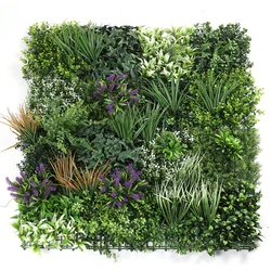 CGUV Good Quality Plastic Green Wall Artificial Boxwood Panel Indoor Backdrop Decoration
