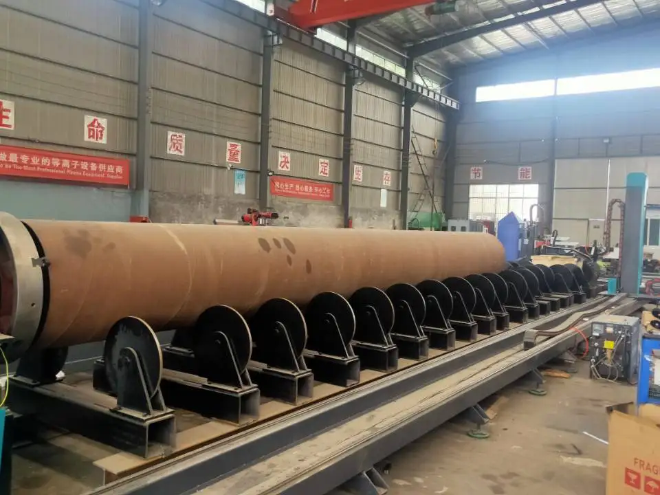 Big Metal Round Pipe Profile CNC Plasma Beveling Cutting Machine