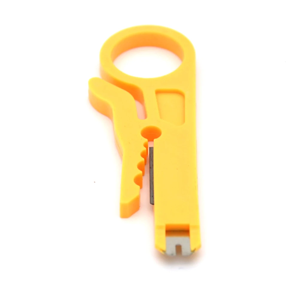 MT-8019 small yellow tool Hand Cable Stripper Mini Simple Wire Cutter Hardware insertion tool