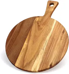 Factory Wholesale Natural Round Wooden Acacia Buy Cutting Board Chopping