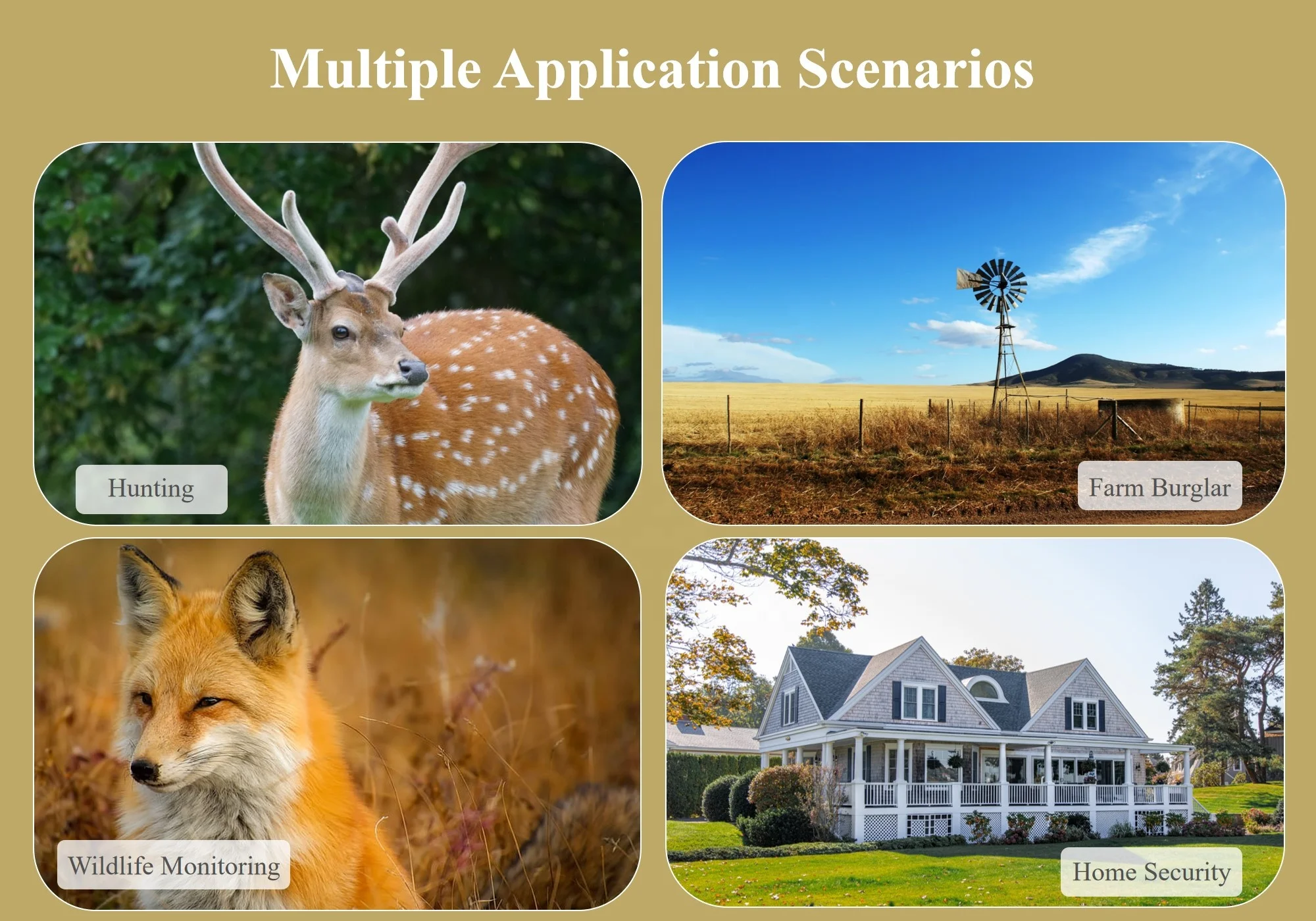 4G LTE 32GB Night Vision Cell Cellular Deer Camera MMS FTP SMTP 1080P Tracking Game Trap Trail Hunting Camera Solar