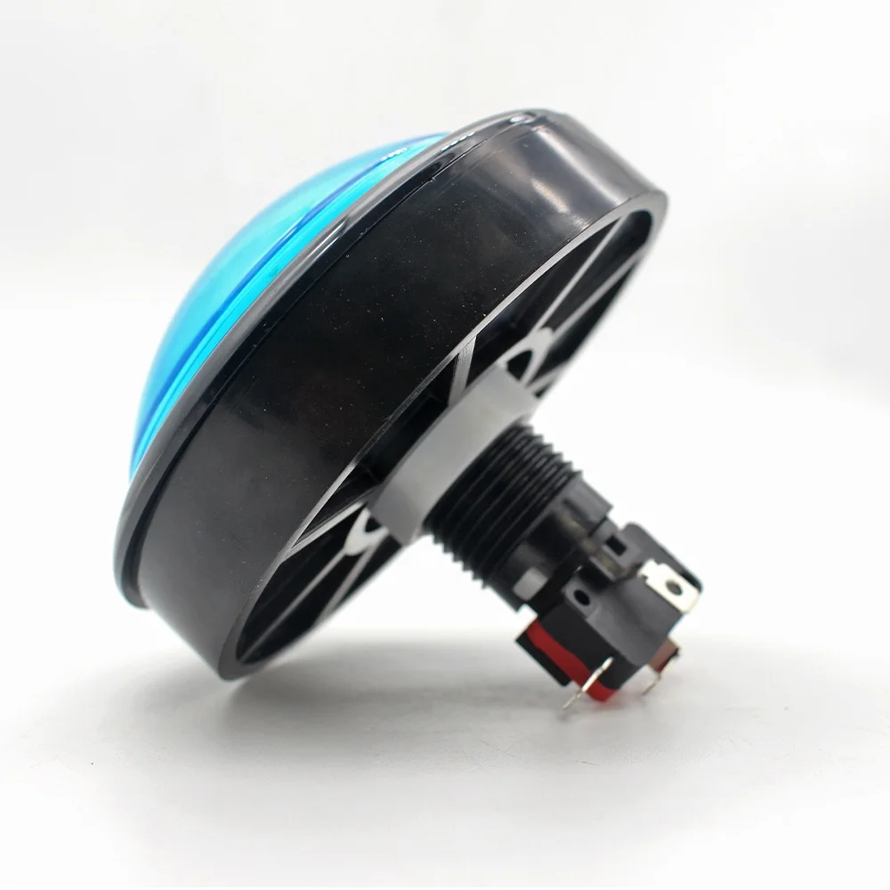 Arcade game parts factory direct wholesale 24 to 100 mm zero delay LED illuminated switch arcade machine push buttons