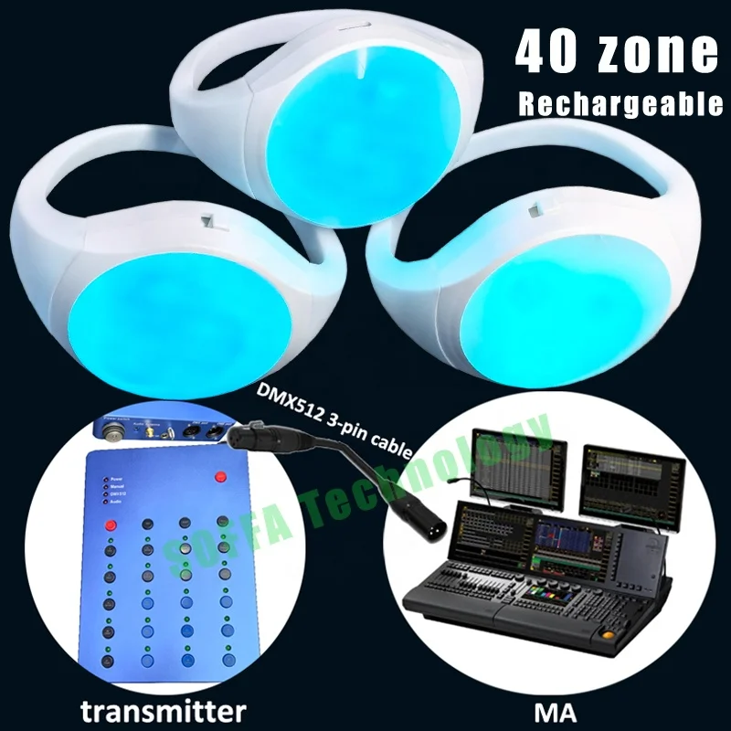 2024 pop hot-selling bracelet led light armband dmx control flashing blue led light up bracelets