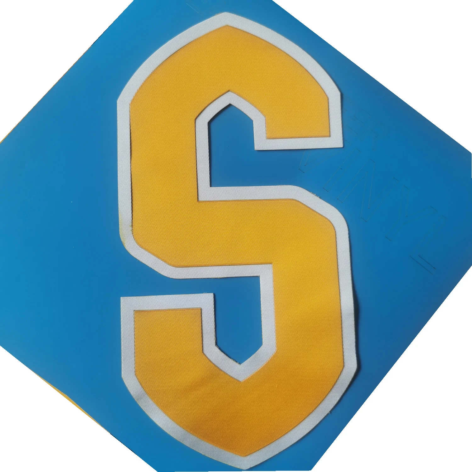 Laser Cut  Heat Press on Patches Tackle Twill Patches  Custom Letters / Numbers - Heat Transfer  Numbers