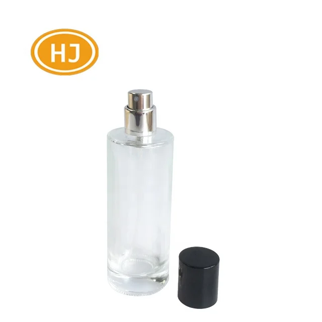 
30/35/50 ml Brand Name Customize China Supplier Empty Frost Round ClearGlass Perfume Spray Bottle Wholesale With Magnetic Cap 