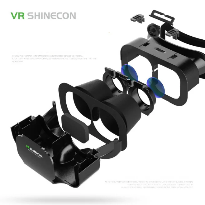 Wholesale Cheap 3D VR Headsets Glasses compatible with movie suitable for all