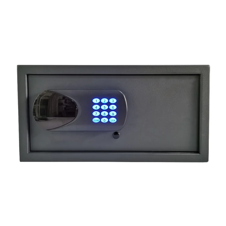 High-End Digital Password Storage Locker Hotel Side-Opening Thickened Anti-Theft Safe for Home Office or Apartment Use