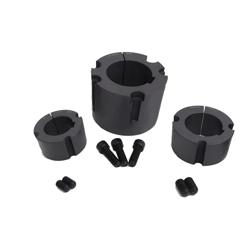 Cone Sleeve 2517 ACE European Standard Cone Sleeve 2517 35 48 Pulley Bushing Phosphating Blackened Cast Iron Cone Sleeve