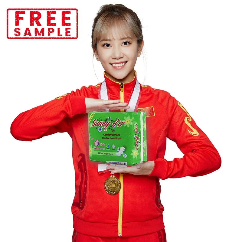 Sunny Air Proper Sanitary Pad Softcare Lady Woman Menstrual Pad Custom Logo Sanitary Towels Napkin For Menstrual