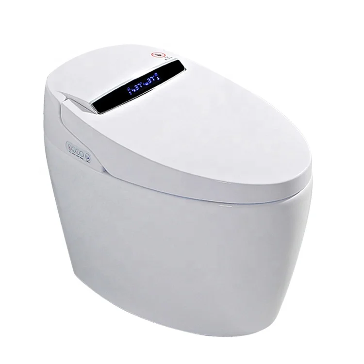 Bathroom intelligent smart electric one piece bidet toilet