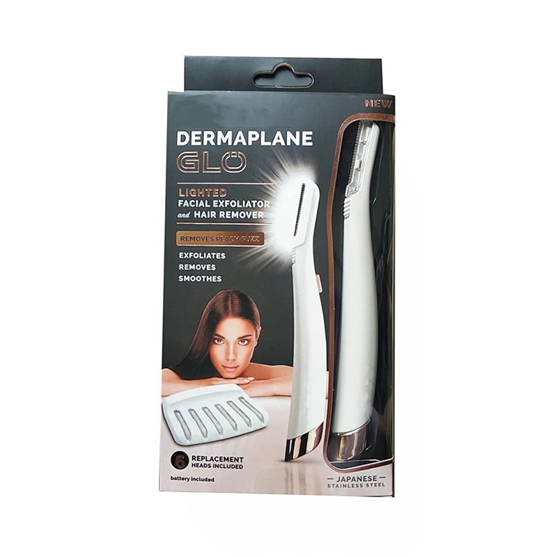 Battery Operated Eyebrow Trimmer With Light Low Price Perfect Eyebrow Trimmers For Women