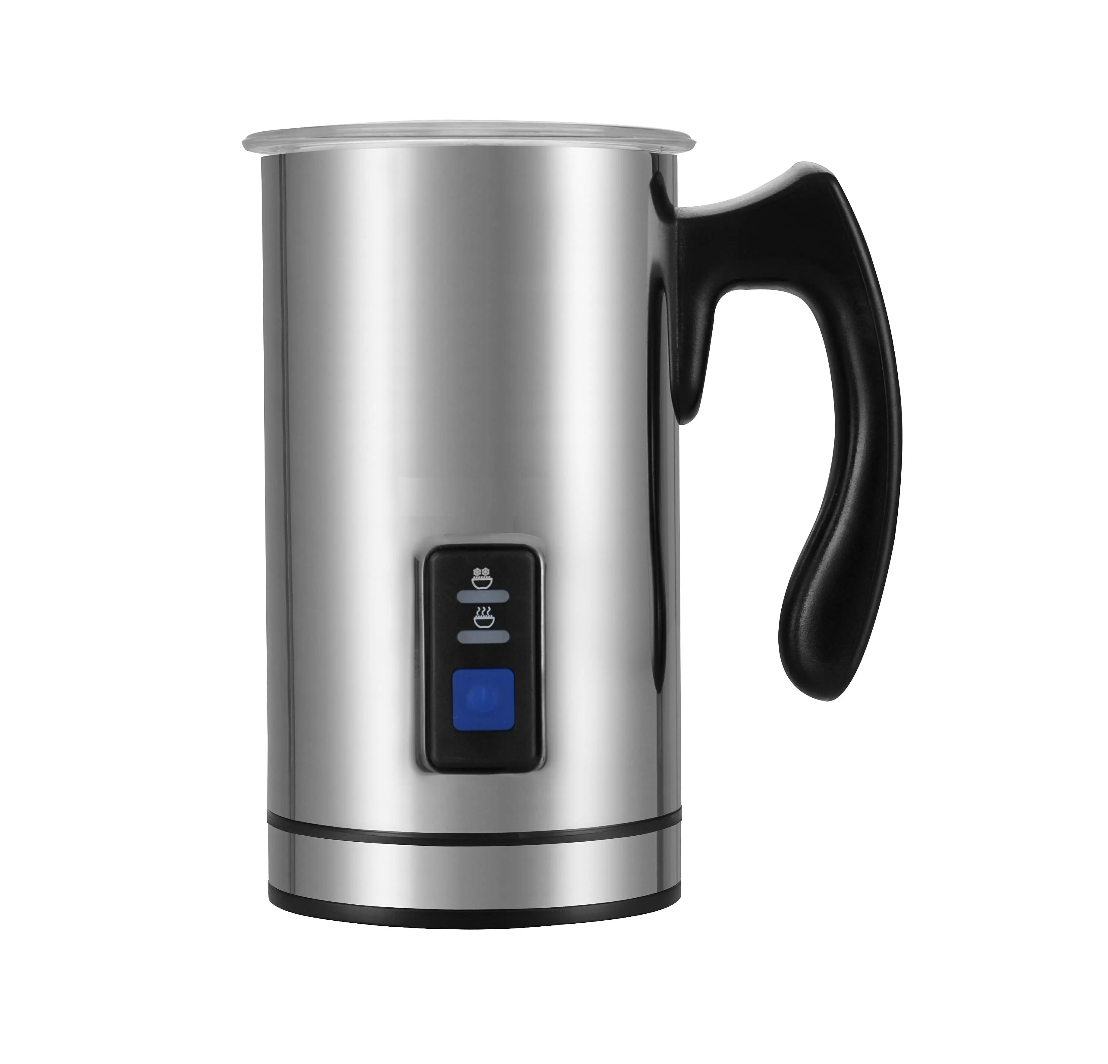 Milk Frother,Stainless Steel Milk Steamer with heating milk and frothing function,Automatic Foam Maker For Coffee Hot Chocolate