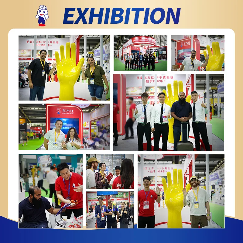 100g Latex household glove kitchen yellow gloves cleaning latex manufacturers latex gloves malaysia price