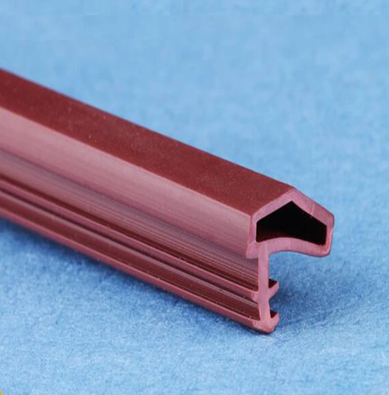 Custom Color Door Sealing Strip High Elasticity Door Insulation Strips Width 8 mm -12 mm Rubber Profile for Wooden Doors