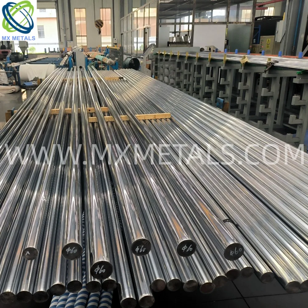 Hot sales CK45/42CrMo4 Hard Chrome Plated Round Bar Hydraulic Cylinder Rod 0.2/1000mm