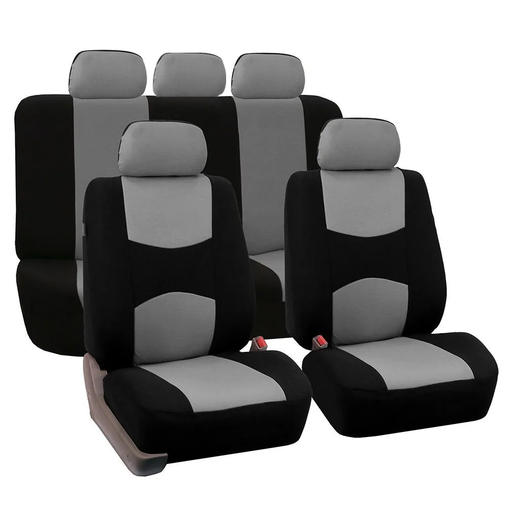 New Design Universal Car Seat Protector Cover Full Set Fabric