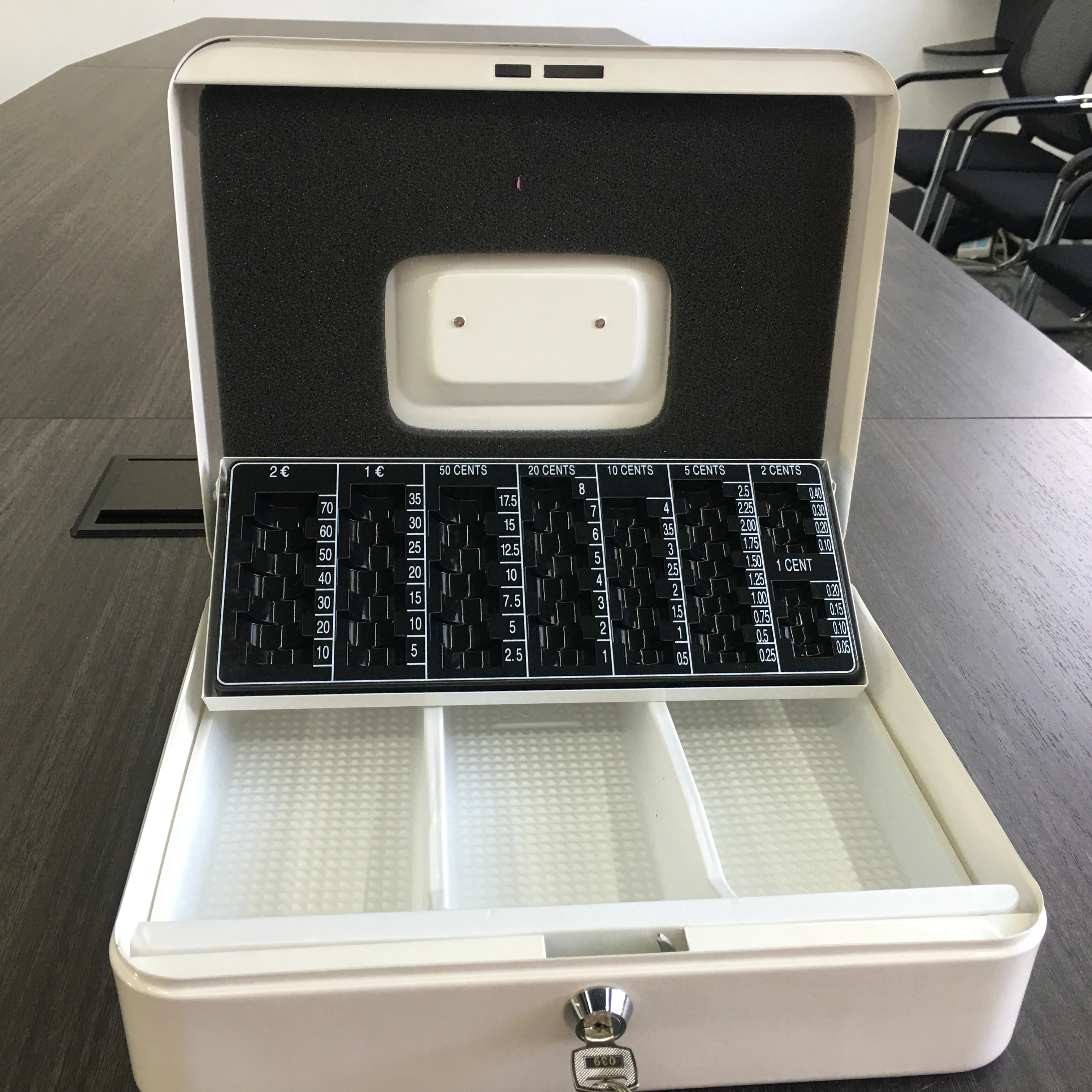 UE300 мм высококачественный холоднокатаный стальной металлический замок для ключей, коробка для денег и монет