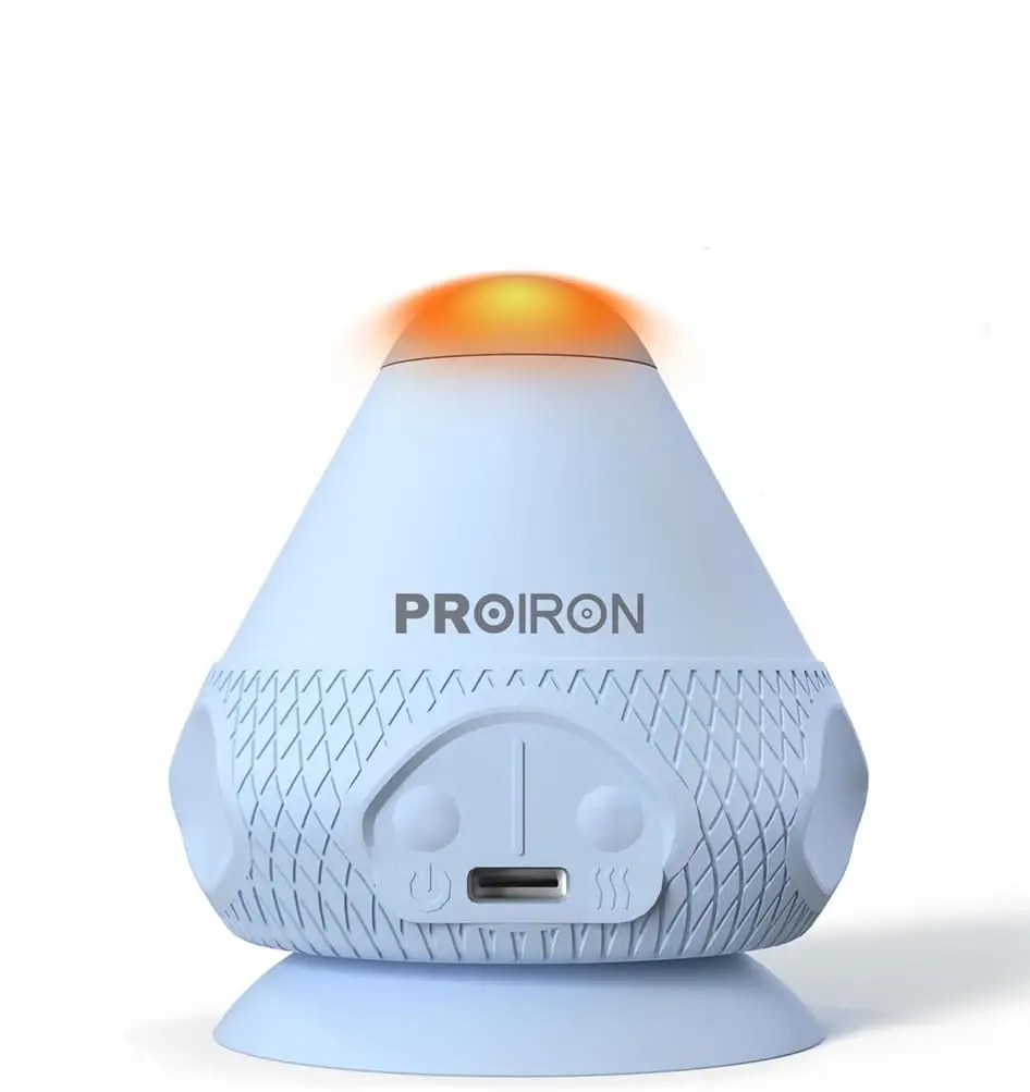 Birthday gifts Quick Charge Portable and Durable for improving blood circulation and recovering Blue Vibrating massage ball