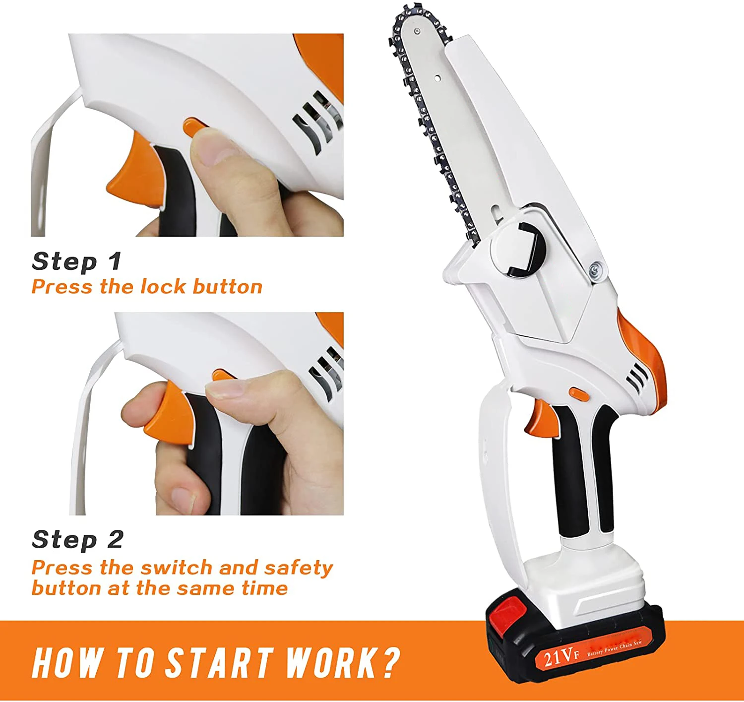 Беспроводная цепная пила 6 дюймов адаптер цепи и стержня профессиональное устройство для резки электрическая