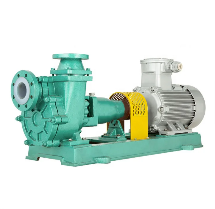 FZB fluoroplastic self-priming centrifugal pump corrosion resistance, wear resistance and high temperature resistance pumps