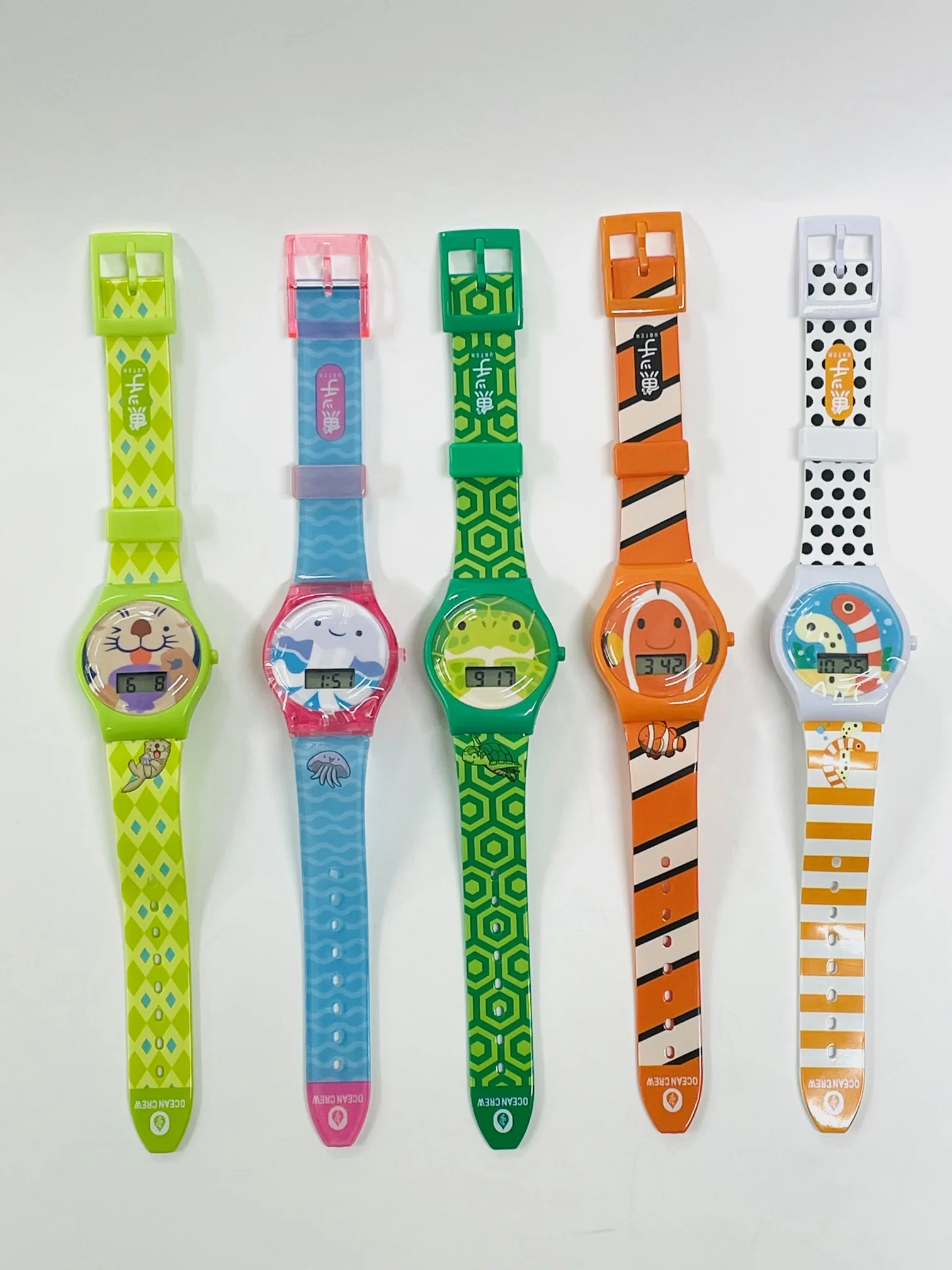 Cute designs affordable children digital wrist watches parts