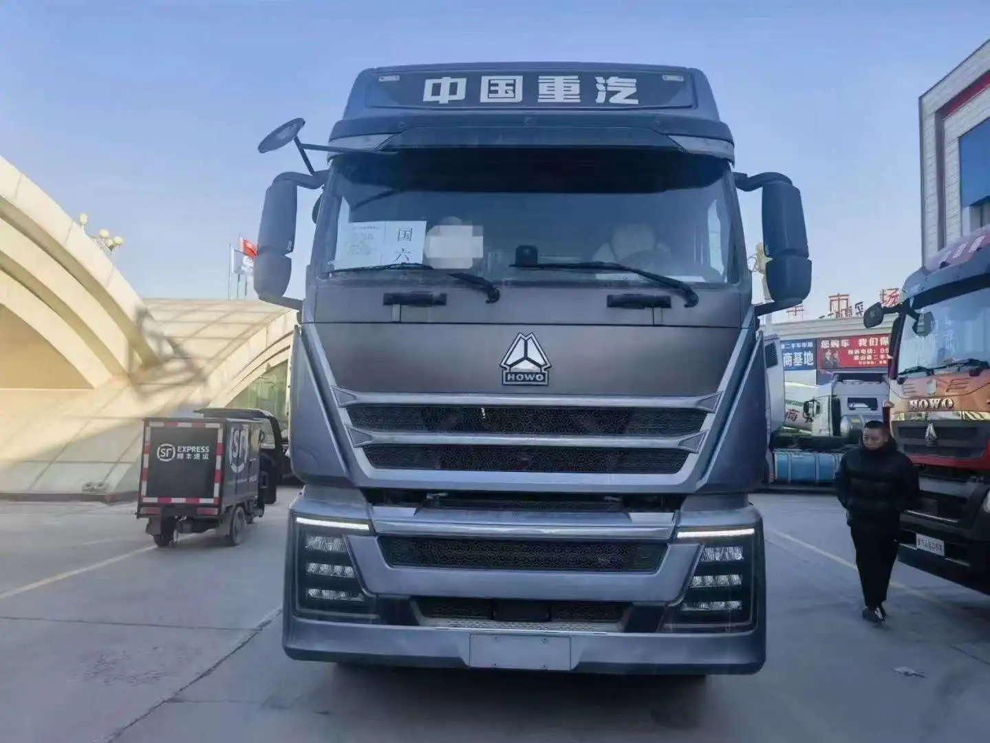 Новая тягач Siontruk HOWO SITRAK CNG LNG 460hp 510HP 550HP 6X4 для UZ (Узбекистан)