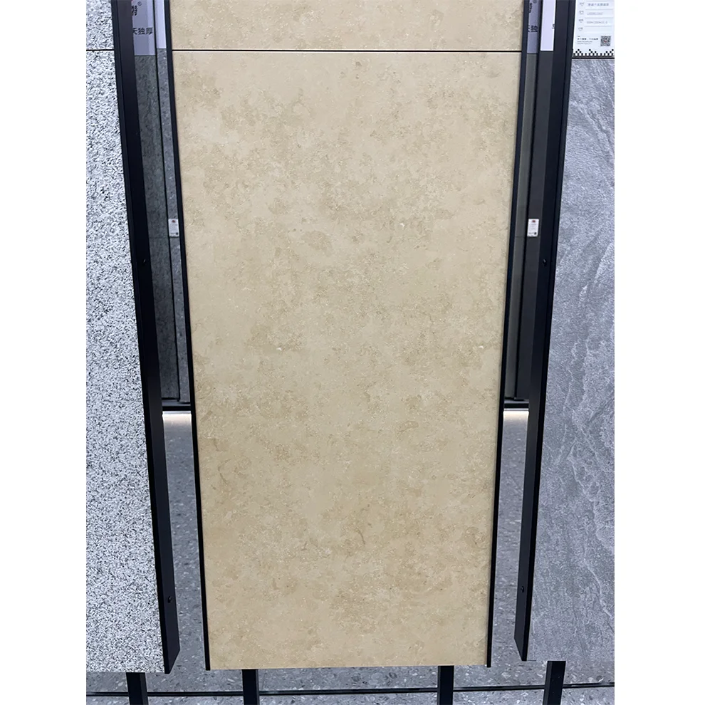 Soft Stone Cement Coarse Vein Limestone Exterior Wall Panels 600*1200 Bendable Flexible Facade Tile