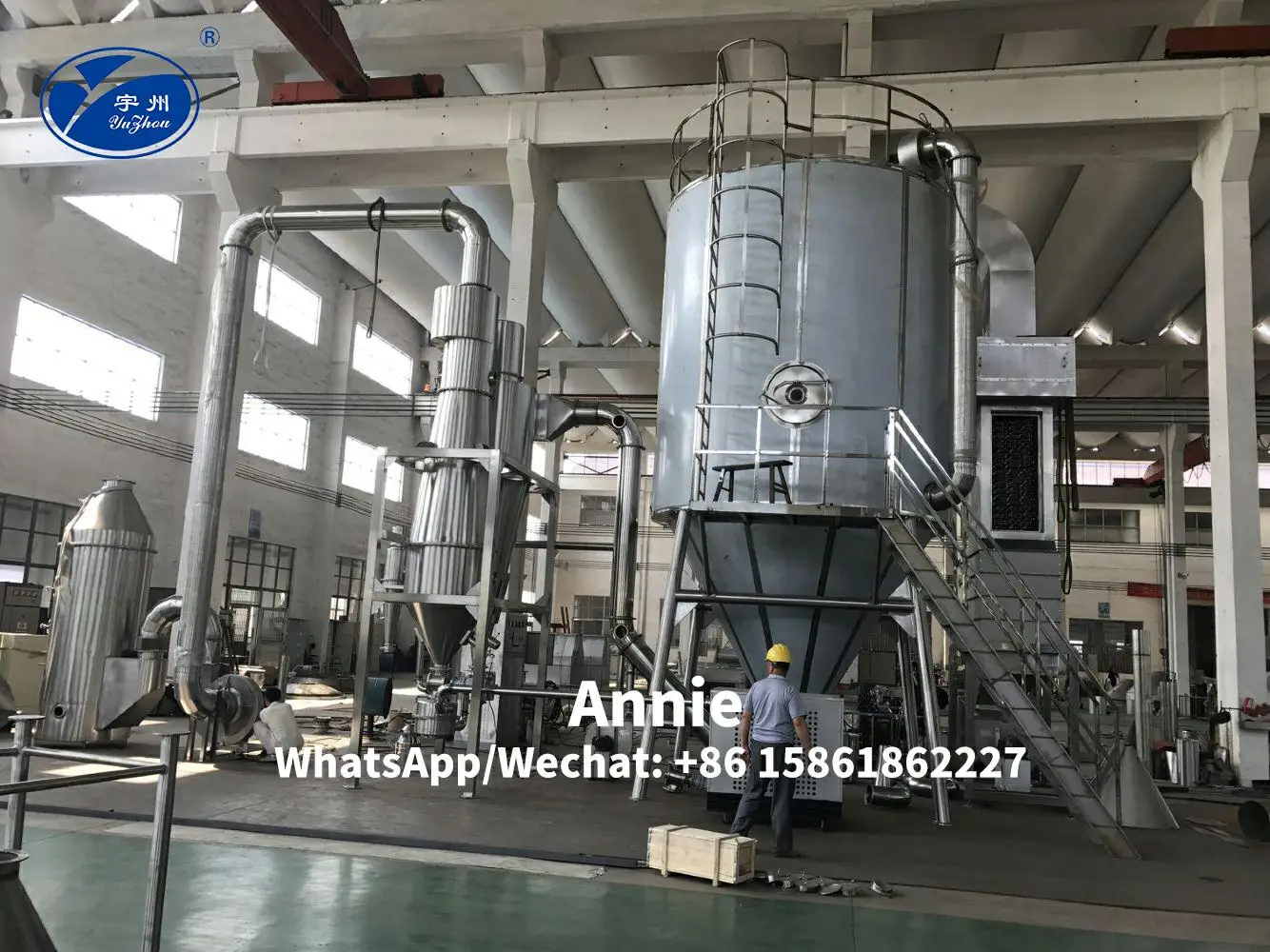 Профессиональная Центробежная высокоскоростная распылительная сушилка-распылитель для пищевых продуктов